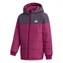 adidas Übergangsjacke mit Padding magentarot Mädchen